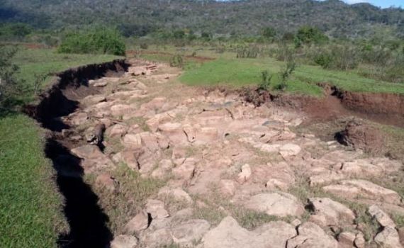 Ponto turístico na Serra da Bodoquena está ameaçado por seca