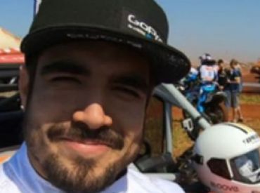 Caio Castro fala sobre capotagem durante Rallye dos Sertões em Campo Grande
